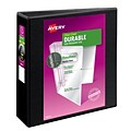 Avery Durable Standard 3 3-Ring View Binder, Black (09700)