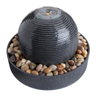 Homedics Gray Mirra Cascade Tabletop Relaxation Fountain (WFL-510SO)