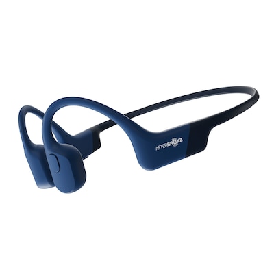 Aftershokz Aeropex Wireless Bluetooth Bone Conduction Headphones, Blue Eclipse (AS800BE)