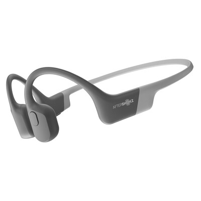 Aftershokz Aeropex Wireless Bluetooth Bone Conduction Headphones, Lunar Gray (AS800LG)