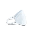 Flash Sales Reusable Adult Cloth Face Masks, Polyester, White, 5 Masks/Pack (PCMASK - 5PK)