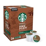 Starbucks Pike Place Decaf Coffee, Keurig® K-Cup® Pods, Medium Roast, 24/Box (9573)