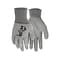 MCR Safety Memphis NXG Nylon Polyurethane-Coated Gloves, Large, Gray, Dozen (9666L)