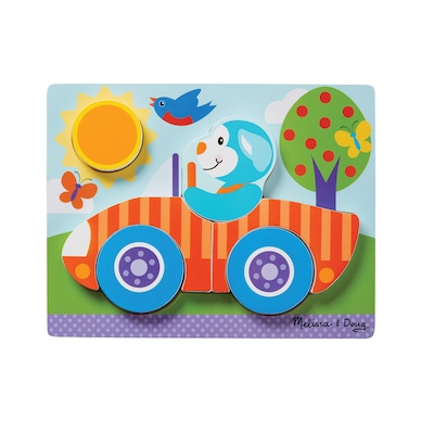 Melissa N Doug First Play Jigsaw Puzzle Set Vehicles (30133)