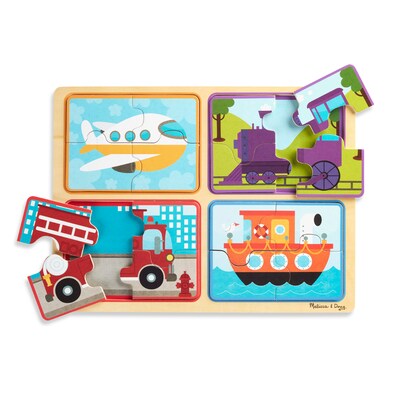 Melissa N Doug NP Wooden Puzzle, Ready, Set, Go (31361)