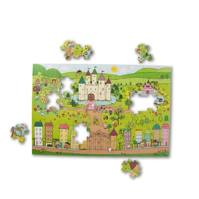 Melissa N Doug NP Giant Floor Puzzle, Princess Fairyland (31372)
