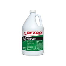 Betco Pine Quat Disinfectant Liquid Bottle, Pine, 128 oz., 4/Carton (30404-00)