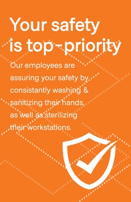 Deluxe Employee Safety Poster, 18 x 24, Orange, 6/Pack (ESPOST1824)