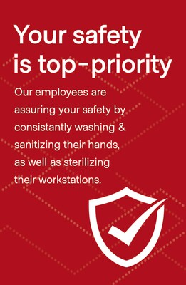 Deluxe Employee Safety Poster, 11 x 17, Red, 6/Pack (ESPOST1117)