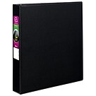 Avery Durable 1 1/2 3-Ring Non-View Binder, Black (27350)