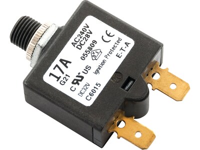 Nilfisk Circuit Breaker for Clarke CFP Pro 20DS Floor Machine, Black (VF99010C)
