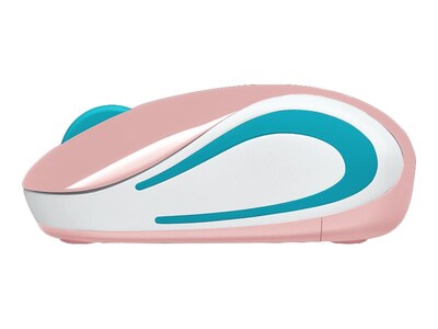 Logitech M187 Ambidextrous Wireless Optical USB Mouse, Multicolored (910-005364)