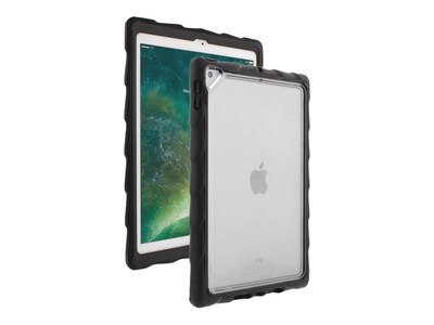Gumdrop 01A001 Rubber Case for 10.2" iPad, Transparent/Black