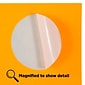 JAM Paper Round Label Sticker Seals, 1 2/3" Diameter, Neon Orange, 24 Labels/Sheet, 5 Sheets/Pack (354329580)