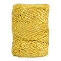 JAM Paper Kraft Twine, 1/8 Inch x 73 Yards, Yellow (267820981)