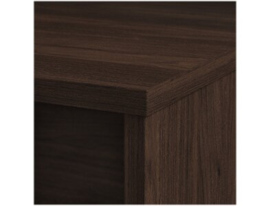 Bush Business Furniture Office 500 72"W Credenza Desk, Black Walnut (OFD272BW)