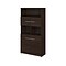 Bush Business Furniture Office 500 70H 5-Shelf Bookcase with Doors, Black Walnut (OFB136BW)
