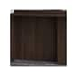 Bush Business Furniture Office 500 72"W Executive Desk with Drawers, Lateral File Cabinets and Hutch, Black Walnut (OF5001BWSU)