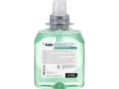 GOJO FMX12 Foaming Hand, Hair & Body Wash Refill, Cucumber Melon, 42 Fl. oz., 4/Carton (5163-04)