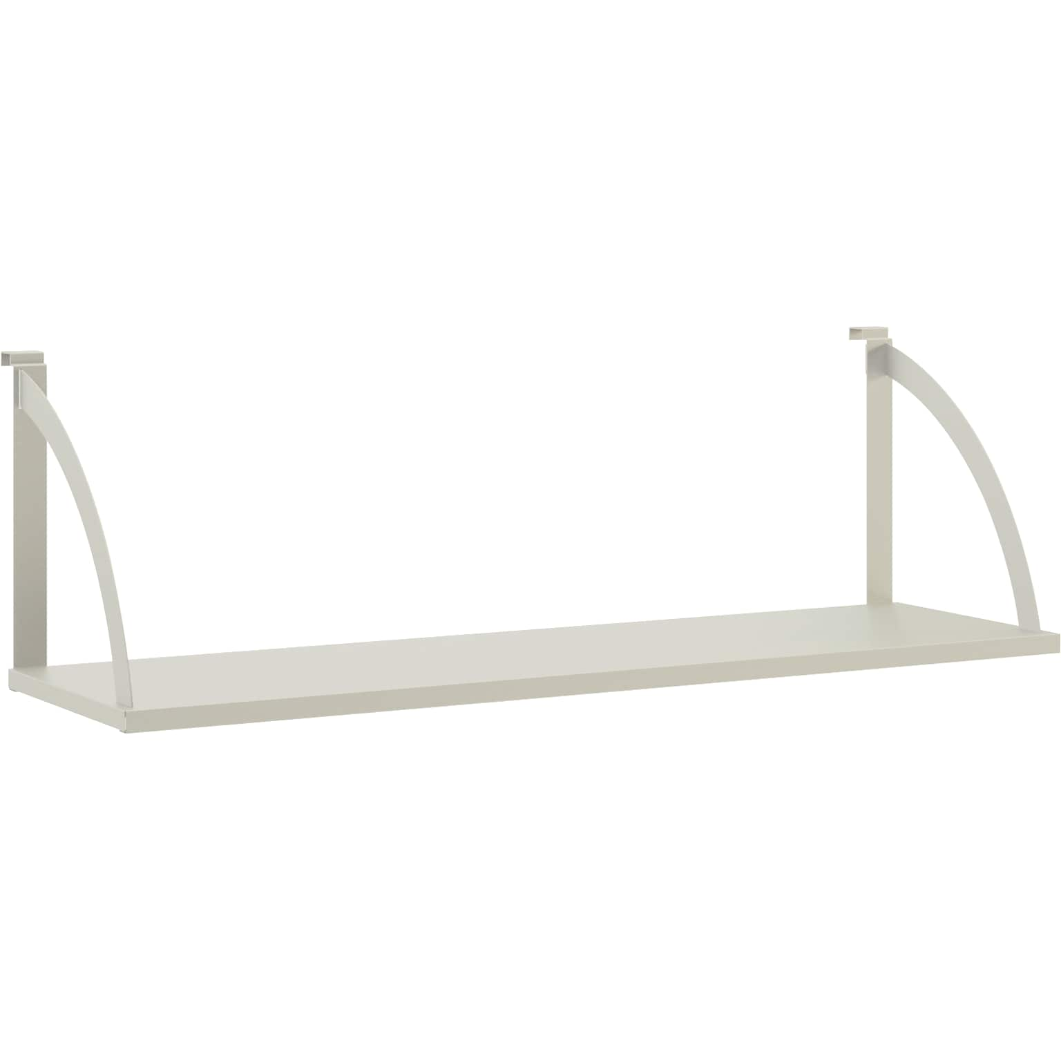 HON Verse Steel Hanging Shelf, 48, Light Gray (BSXVSH48GYGY)