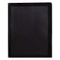 Smead Frame View Poly 2-Pocket Presentation Folder, Black, 5/Box (87705)