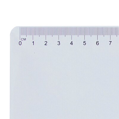 JAM Paper Plastic Clipboard, Memo Size, Clear, 12/Pack (331CPMCLAZ)
