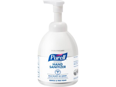 PURELL Advanced 70% Alcohol Foaming Hand Sanitizer, 535 mL, 4/Pack (5791-04)