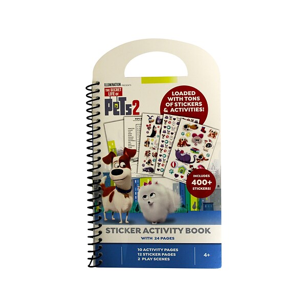 Inkology Secret Life of Pets Sticker Activity Book (344-1)