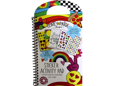 Inkology Corey Paige Sticker Activity Book (067-9)