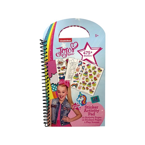 Inkology Jojo Siwa Sticker Activity Pad, Multicolor (872-9)