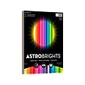 Astrobrights Spectrum 65 lb. Cardstock Paper, 8.5 x 11, Assorted Colors, 75 Sheets/Pack (80944-01)