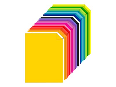 Astrobrights Spectrum 65 lb. Cardstock Paper, 8.5" x 11", Assorted Colors, 75 Sheets/Pack (80944-01)