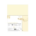 Neenah Paper Creative Collection Basic 65 lb. Cardstock Paper, 8.5 x 11, Cream, 50 Sheets/Pack (91335)