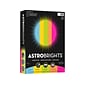 Astrobrights Bright 65 lb. Cardstock Paper, 8.5" x 11", Assorted Colors, Pack (99904)