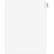 Avery Legal Pre-Printed Paper Dividers, Side Tab EXHIBIT A Tab, White, Avery Style, Letter Size, 25/