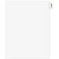 Avery Legal Pre-Printed Paper Dividers, Side Tab EXHIBIT A Tab, White, Avery Style, Letter Size, 25/Pack (01371)