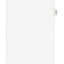 Avery Style Exhibit File Guide, Exhibit B, Letter Size, White, 25/Pack (01372)
