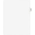 Avery Legal Pre-Printed Paper Dividers, Side Tab EXHIBIT C Tab, White, Avery Style, Letter Size, 25/