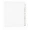 Avery Legal Pre-Printed Paper Divider Collated Set, 176-200 Tabs, White, Avery Style, Letter Size (0