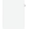 Avery Style Individual Legal Divider, Tab D, 8.5 x 11, White, 25/Set (01404)
