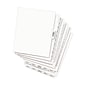 Avery Style Individual Legal Divider, Tab E, 8.5" x 11", White, 25/Set (01405)