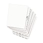 Avery Style Individual Legal Divider, Tab F, 8.5" x 11", White, 25/Set (01406)