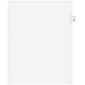 Avery Style Individual Legal Divider, Tab E, 8.5" x 11", White, 25/Set (01405)