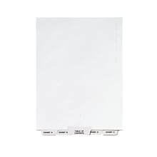 Avery Premium Collated Legal Paper Dividers, A-Z & Table of Content Tabs, White, Avery Style, Letter