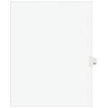 Avery Legal Pre-Printed Paper Dividers, Side Tab #15, White, Avery Style, Letter Size, 25/Pack (1192