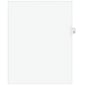 Avery Legal Pre-Printed Paper Dividers, Side Tab #9, White, Avery Style, Letter Size, 25/Pack (11919)