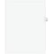 Avery Legal Pre-Printed Paper Dividers, Side Tab #9, White, Avery Style, Letter Size, 25/Pack (11919
