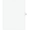 Avery Style Pre-Printed #12 Paper Dividers, White, 25/Pack (11922)