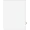 Avery Pre-Printed #21 Paper Dividers, White, 25/Pack (01021)