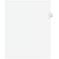 Avery Legal Pre-Printed Paper Dividers, Side Tab #31, White, Avery Style, Letter Size, 25/Pack (0103